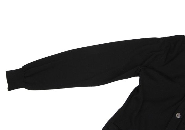 COMME des GARCONS HOMME Wool Cardigan Black Size S