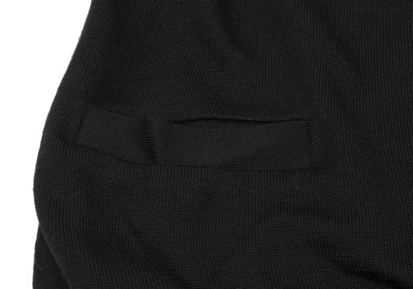 COMME des GARCONS HOMME Wool Cardigan Black Size S