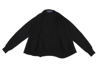 COMME des GARCONS HOMME Wool Cardigan Black Size S