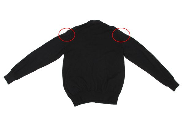 COMME des GARCONS HOMME Wool Cardigan Black Size S