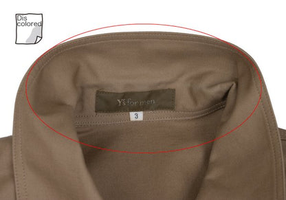 Y's for men Cotton Coverall Jacket Mocha Size 3