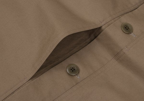 Y's for men Cotton Coverall Jacket Mocha Size 3