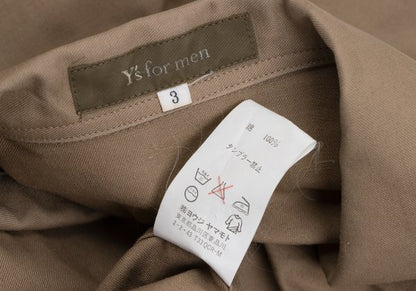 Y's for men Cotton Coverall Jacket Mocha Size 3