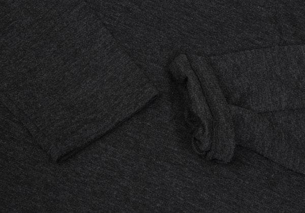 Y's for men Poly Blend Pocket Design Shirt Charcoal Size 3