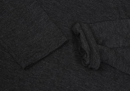 Y's for men Poly Blend Pocket Design Shirt Charcoal Size 3