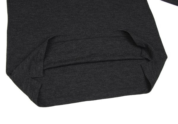 Y's for men Poly Blend Pocket Design Shirt Charcoal Size 3