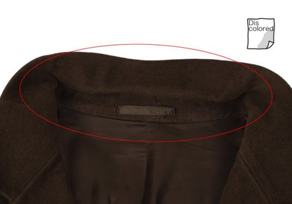 Y's for men Cotton Moleskin 3B Coat Brown Size L