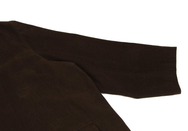 Y's for men Cotton Moleskin 3B Coat Brown Size L
