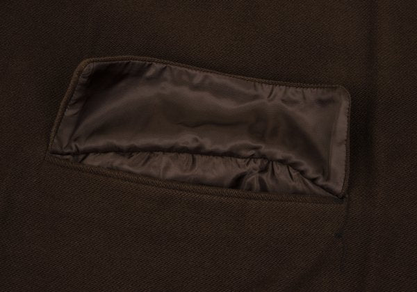 Y's for men Cotton Moleskin 3B Coat Brown Size L