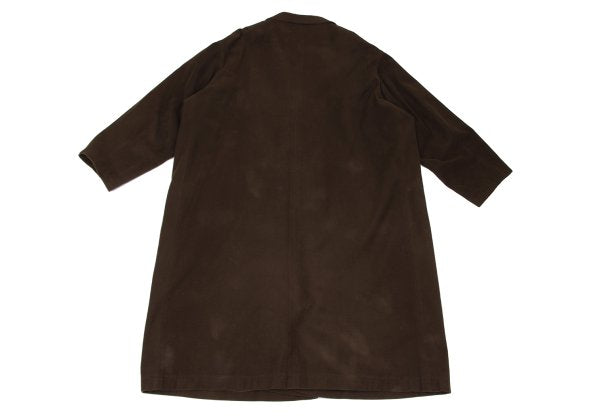 Y's for men Cotton Moleskin 3B Coat Brown Size L
