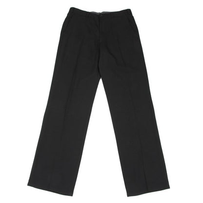Yohji Yamamoto DURBAN A.A.R Wool Check Pants Black Size XL