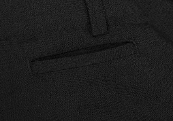Yohji Yamamoto DURBAN A.A.R Wool Check Pants Black Size XL