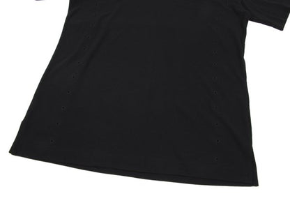 Yohji Yamamoto POUR HOMME Cotton Blend T-Shirt Black Size 3