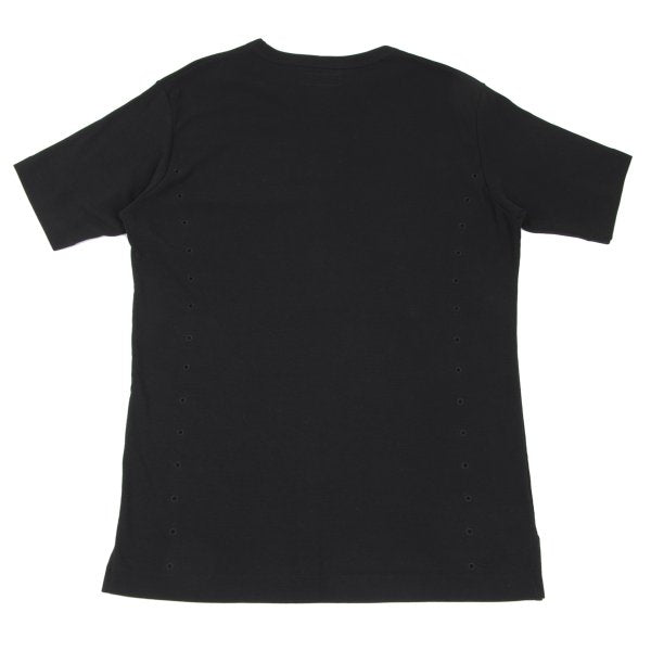 Yohji Yamamoto POUR HOMME Cotton Blend T-Shirt Black Size 3