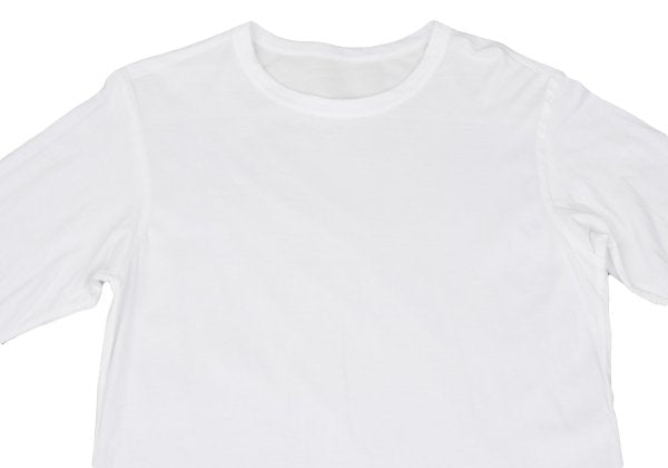 Yohji Yamamoto POUR HOMME Cotton Yoke T-Shirt White Size 3