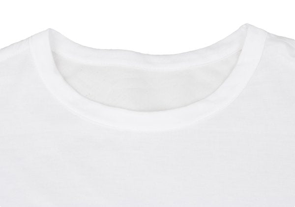 Yohji Yamamoto POUR HOMME Cotton Yoke T-Shirt White Size 3