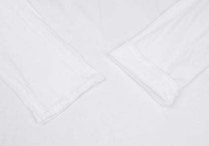 Yohji Yamamoto POUR HOMME Cotton Yoke T-Shirt White Size 3