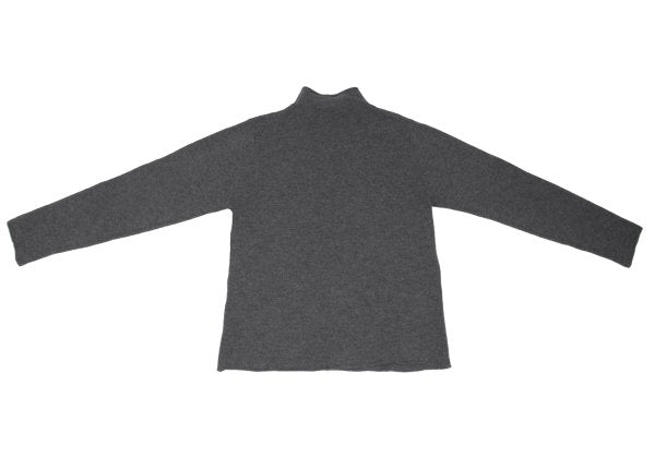 Yohji Yamamoto POUR HOMME Wool Blend Sweater Gray Size 3