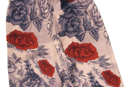 COMME des GARCONS Poly Rose Tattoo Leggings Multi Size S