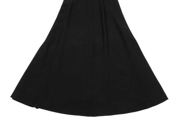 Sybilla Sheer Top Panel Midi Dress Black Size 40