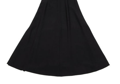 Sybilla Sheer Top Panel Midi Dress Black Size 40