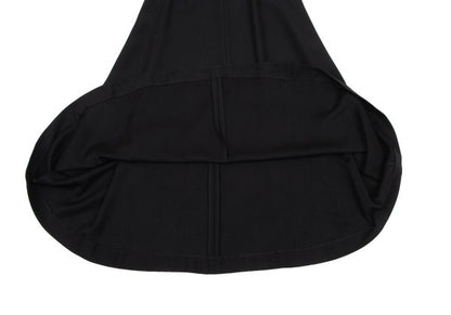 Sybilla Sheer Top Panel Midi Dress Black Size 40