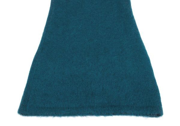 Sybilla Turquoise Brushed Wool Nylon Knit Skirt Size 63-90