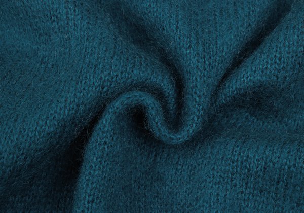Sybilla Turquoise Brushed Wool Nylon Knit Skirt Size 63-90