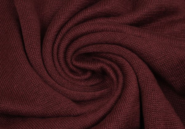 Papas Bordeaux Linen Henley Knit Vest Size 50L