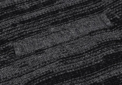 Y's for men Wool Melange Knit Cardigan Grey/Black Size L