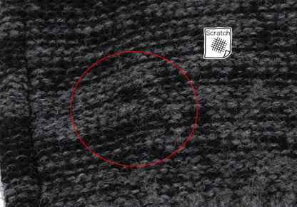 Y's for men Wool Melange Knit Cardigan Grey/Black Size L