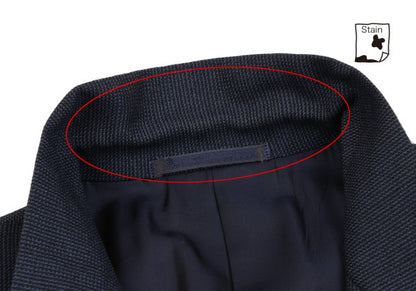 COMME des GARCONS HOMME DEUX Wool Woven Blazer Navy Size L