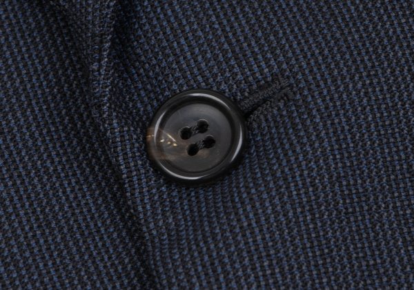 COMME des GARCONS HOMME DEUX Wool Woven Blazer Navy Size L