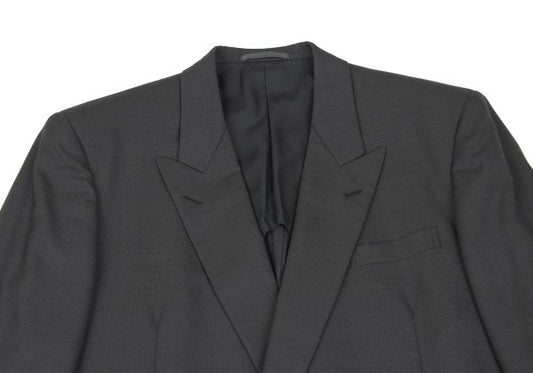 COMME des GARCONS HOMME DEUX Wool Double Blazer Gray Size L