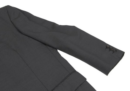 COMME des GARCONS HOMME DEUX Wool Double Blazer Gray Size L