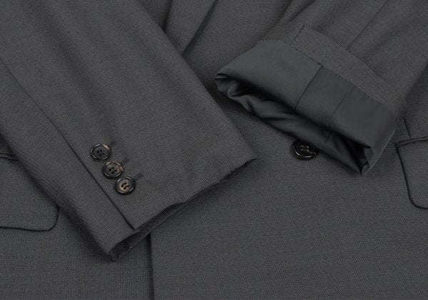 COMME des GARCONS HOMME DEUX Wool Double Blazer Gray Size L