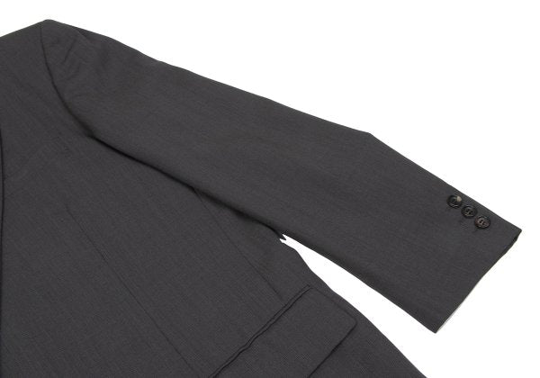 COMME des GARCONS HOMME DEUX Wool Blazer Charcoal Size L