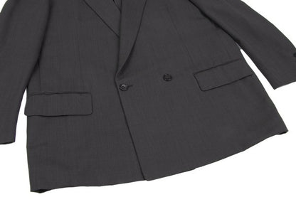 COMME des GARCONS HOMME DEUX Wool Blazer Charcoal Size L
