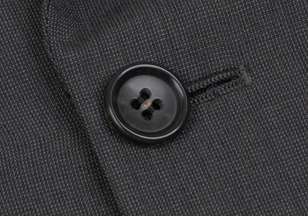 COMME des GARCONS HOMME DEUX Wool Blazer Charcoal Size L