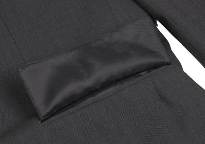 COMME des GARCONS HOMME DEUX Wool Blazer Charcoal Size L