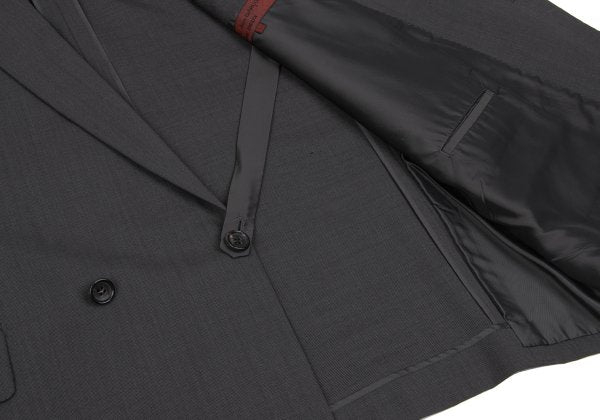 COMME des GARCONS HOMME DEUX Wool Blazer Charcoal Size L