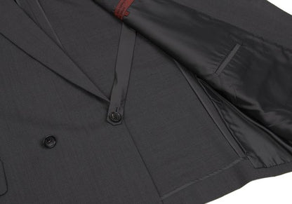 COMME des GARCONS HOMME DEUX Wool Blazer Charcoal Size L