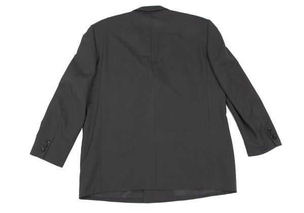 COMME des GARCONS HOMME DEUX Wool Blazer Charcoal Size L