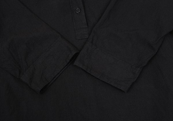 MARGARET HOWELL Cotton Band Collar Dress Black Size F