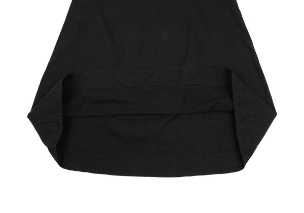 MARGARET HOWELL Cotton Band Collar Dress Black Size F