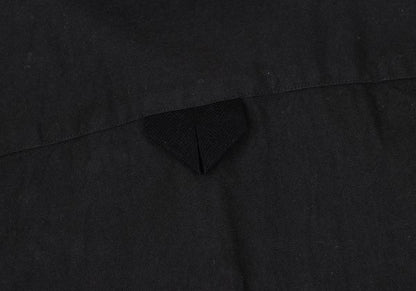 MARGARET HOWELL Cotton Band Collar Dress Black Size F
