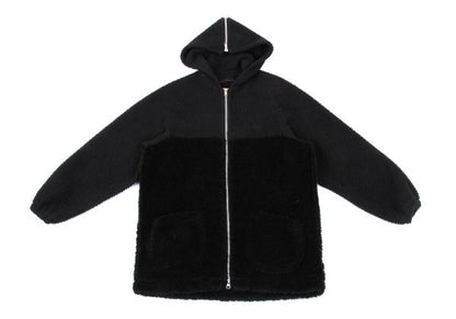 COMME des GARCONS 21AW Boa Zip Hoodie Blouson Black Size M