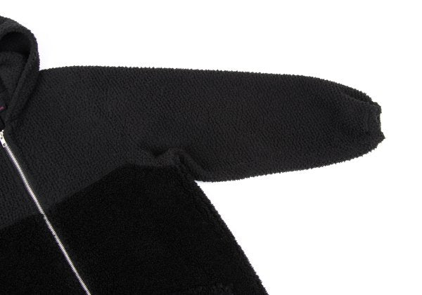 COMME des GARCONS 21AW Boa Zip Hoodie Blouson Black Size M