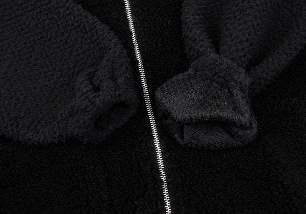 COMME des GARCONS 21AW Boa Zip Hoodie Blouson Black Size M