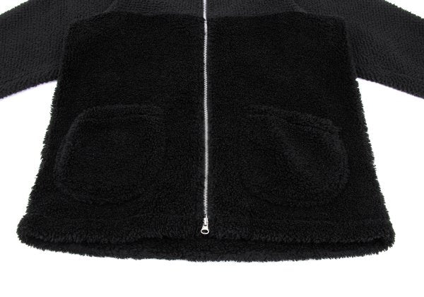 COMME des GARCONS 21AW Boa Zip Hoodie Blouson Black Size M